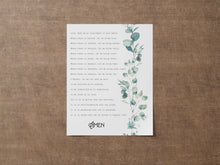 Load image into Gallery viewer, Prayer For Peace Prayer of Saint Francis Lord, make me an instrument of your peace prayer print for nursery Art Framed & Unframed Options