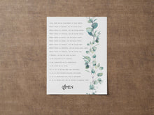 Load image into Gallery viewer, Prayer of St Francis Prayer For Peace "Lord, make me an instrument of your peace" Prayer Art Print Framed & Unframed Options