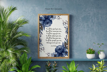 Load image into Gallery viewer, Do all the good you can - John Wesley Quote Print - Unframed print