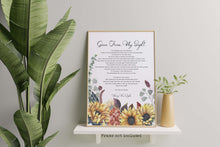 Load image into Gallery viewer, Gone From My Sight - Henry Van Dyke Poem - funeral Poetry UNFRAMED