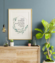 Load image into Gallery viewer, Ruth Bader Ginsburg Quote - Real Change, Enduring Change - UNFRAMED Print