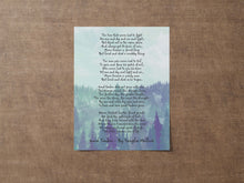 Load image into Gallery viewer, Good Timber Poem by Douglas Malloch - LDS Gift