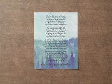Load image into Gallery viewer, Good Timber Poem by Douglas Malloch LDS Gift - Framed & Unframed Options