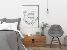 Load image into Gallery viewer, Ruth Bader Ginsburg Quote Print – "Fight for the things that you care about", Feminist Wall Art, Inspirational Print, Motivational Decor