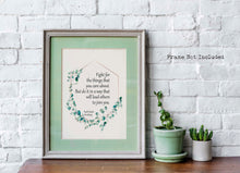 Load image into Gallery viewer, Ruth Bader Ginsburg Quote - Real Change, Enduring Change - UNFRAMED Print