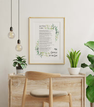 Load image into Gallery viewer, The Canticle of the Sun Print Saint Francis of Assisi Wall Art