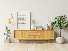 Load image into Gallery viewer, Ernest Hemingway Quote - A cat has absolute emotional honesty - Cat Lover Wall Art