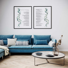 Load image into Gallery viewer, T. S. Eliot Poem The Love Song of J. Alfred Prufrock Set of 2