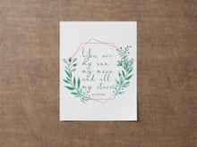 Load image into Gallery viewer, You Are My Sun My Moon and All My Stars – e.e. cummings Quote Print – Nursery Wall Art, Romantic Gift