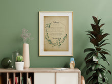 Load image into Gallery viewer, Rainer Maria Rilke Poem - Pathways - You come too - Poetry Art Print - Physical Art Print Without Frame