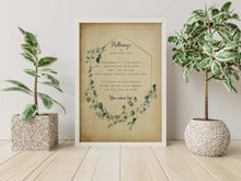 Load image into Gallery viewer, Rainer Maria Rilke Poem - Pathways - You come too - Poetry Art Print - Physical Art Print Without Frame