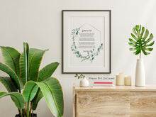 Load image into Gallery viewer, Pablo Neruda Poem Print Sonnet XVII I love you without knowing how - ENGLISH and SPANISH