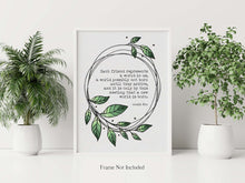 Load image into Gallery viewer, Anaïs Nin Quote Print – Friendship Gift, Each friend represents a world in us – Literary Gift for Friend – Poetry Print – Framed or Unframed