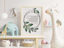 Load image into Gallery viewer, Anaïs Nin Quote Print – Friendship Gift, Each friend represents a world in us – Literary Gift for Friend – Poetry Print – Framed or Unframed