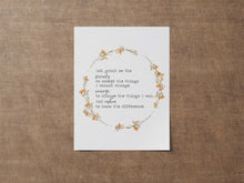 Load image into Gallery viewer, Serenity Prayer Art Print: AA Gifts, Sobriety Gift