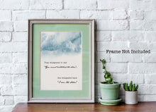 Load image into Gallery viewer, She whispered back , I Am The Storm Wall Art Poster Female Power and Feminist Art - Storm Clouds - Framed Print or Unframed Print