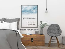 Load image into Gallery viewer, She whispered back , I Am The Storm Wall Art Poster Female Power and Feminist Art - Storm Clouds - Framed Print or Unframed Print