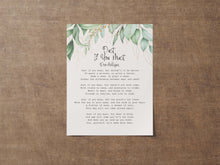Load image into Gallery viewer, Dust If You Must Poem Print Laundry Room Decor, Poem by Rose Milligan