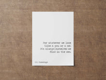 Load image into Gallery viewer, E.E. Cummings Poem Maggie and Milly and Molly and May Art Print Home Decor poetry wall art UNFRAMED