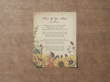 Load image into Gallery viewer, Dust If You Must Cute Poem Poster Print Illustrated Poetry Poem Print by Rose Milligan - Physical Art Print Without Frame