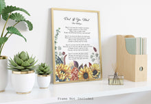 Load image into Gallery viewer, Dust If You Must Cute Poem Poster Print Illustrated Poetry Poem Print by Rose Milligan - Physical Art Print Without Frame