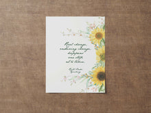 Load image into Gallery viewer, Ruth Bader Ginsburg Quote "Real change, enduring change, happens one step at a time."