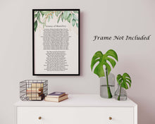 Load image into Gallery viewer, Litany of Humility Poster Print Catholic Prayer for Humility Contemporary Version by Rafael Cardinal Merry del Val