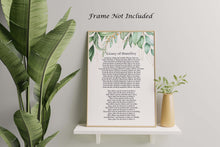 Load image into Gallery viewer, Litany of Humility Poster Print Catholic Prayer for Humility Contemporary Version by Rafael Cardinal Merry del Val