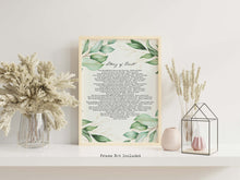 Load image into Gallery viewer, Litany of Trust Poster Print Catholic Prayer for Trust Catholic Wall Art - Physical Print Without Frame