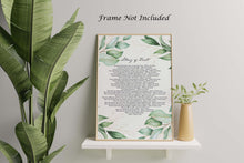 Load image into Gallery viewer, Litany of Trust Poster Print Catholic Prayer for Trust Catholic Wall Art - Physical Print Without Frame