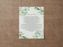 Load image into Gallery viewer, Litany of Trust Poster Print Catholic Prayer for Trust Catholic Wall Art - Framed & Unframed Options