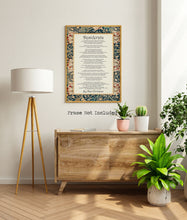 Load image into Gallery viewer, Desiderata Poem Print Poem By Max Ehrmann William Morris Poster