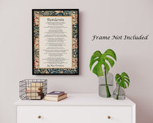 Load image into Gallery viewer, Desiderata Poem Print Poem By Max Ehrmann William Morris Poster