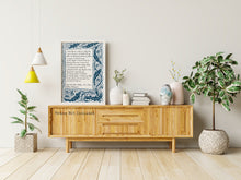 Load image into Gallery viewer, Much Ado About Nothing Print – Shakespeare Quote Art, Don John Monologue, Literary Wall Decor, Victorian Style Border, Classic Theatre Gift