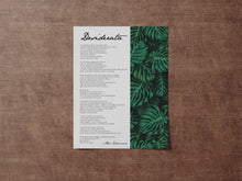 Load image into Gallery viewer, Desiderata Poem Print - Library Decor, Bookish Wall Art