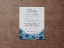 Load image into Gallery viewer, Thinking Poem Print by Walter D. Wintle Inspirational Poetry Poster Print