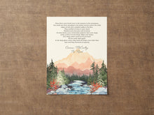 Load image into Gallery viewer, The Road Cormac McCarthy - Once there were brook trout in the streams in the mountains - Physical Print Without Frame