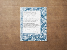 Load image into Gallery viewer, I carry your heart (I carry it in my heart) E.E. Cummings Poem - Anniversary Gift, Poem About Love - Framed And Unframed Options