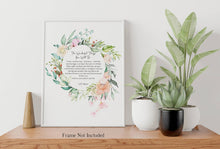 Load image into Gallery viewer, The Wonderful Things You Will Be - Baby Shower Gift - Nursery Wall Art Print - E.W. Martin - Physical Art Print Without Frame