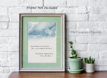 Load image into Gallery viewer, The warrior whispers back, I am the storm - Wall Art Poster - Inspirational Wall Art - Storm Clouds - Framed Print or Unframed Print