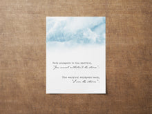 Load image into Gallery viewer, The warrior whispers back, I am the storm - Wall Art Poster - Inspirational Wall Art - Storm Clouds - Framed Print or Unframed Print