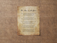Load image into Gallery viewer, The Man in the Glass Poem Print Dale Wimbrow Masculine wall art