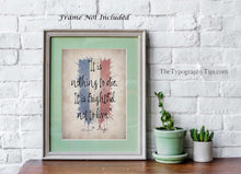 Load image into Gallery viewer, Victor Hugo Les Miserables Quote Print It is nothing to die. It is frightful not to live - Framed & Unframed Options