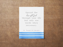 Load image into Gallery viewer, Mother Teresa Quote Print – Catholic Wall Art, Inspirational Christian Quote
