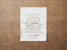 Load image into Gallery viewer, Why I Wake Early By Mary Oliver Poem Poster Print, Gratitude Poem, Framed & Unframed Options