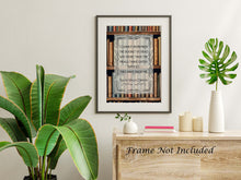 Load image into Gallery viewer, Ralph Waldo Emerson Quote I cannot remember the books I've read... even so, they have made me - Reading Quote Framed & Unframed Options