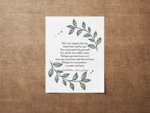 Load image into Gallery viewer, Walt Whitman Quote, Not I, nor anyone else can travel that road for you, Leaves of Grass Print, Self-reliance Framed And Unframed Options