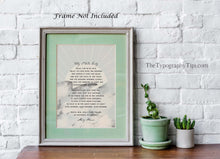 Load image into Gallery viewer, Why I Wake Early By Mary Oliver Poem Poster Print, Gratitude Poem, Framed & Unframed Options