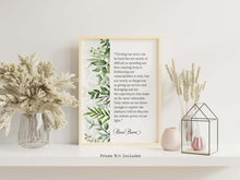 Load image into Gallery viewer, Brene Brown Quote Print, Owning our story... Power Of Our Light, Inspirational Wall Art Print Framed & Unframed