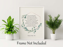 Load image into Gallery viewer, Elisabeth Kübler-Ross Quote Print “Beautiful People Do Not Just Happen...” Wall Art – Compassion and Resilience Inspirational Gift